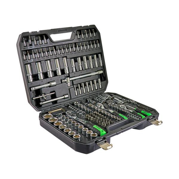 Купити Професійний набір інструментів в кейсі Winso Pro 1/2", 1/4", 3/8" 72T, CR-V, 171од.