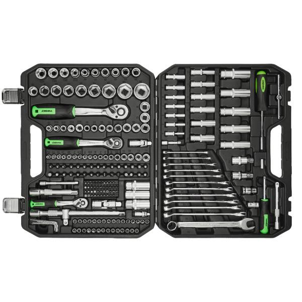 Buy Professional set of tools in the Winso Pro 1/2 ", 1/4", 3/8 "72t, CR-V, 219OD.