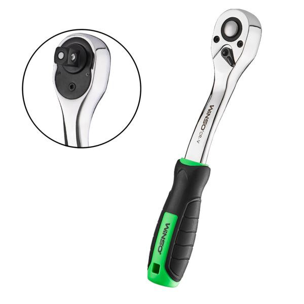 Купити Професійний набір інструментів в кейсі Winso Pro 1/4" 72 T, CR-V, 46од.