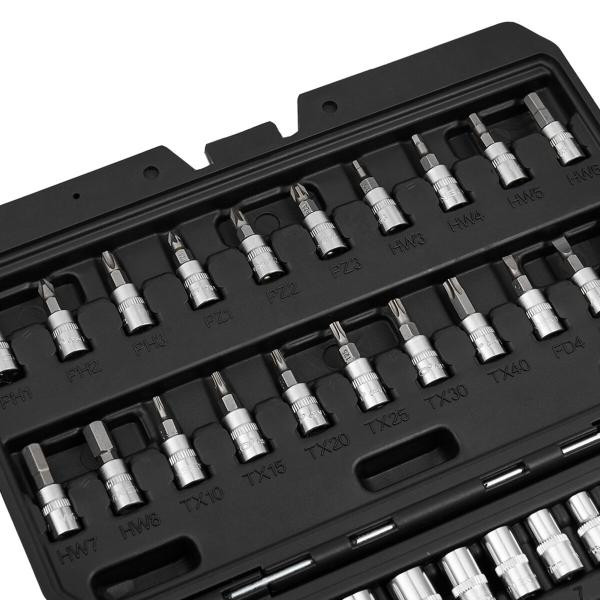 Купити Професійний набір інструментів в кейсі Winso Pro 1/4" 72 T, CR-V, 46од.