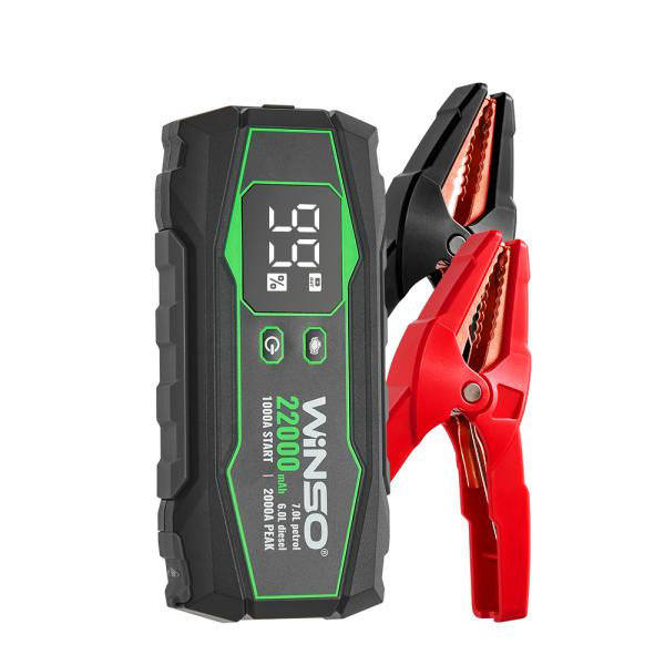 Купити Пусковий пристрій Winso Jump Starter 1000A/2000A 22000mAh