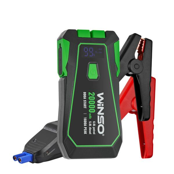 Купити Пусковий пристрій Winso Jump Starter 800A/1600A 20000mAh