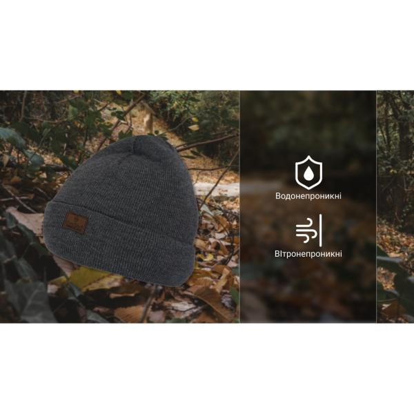 Buy Waterproof hat dexhell, OneSize (56-58 cm), graphite gray