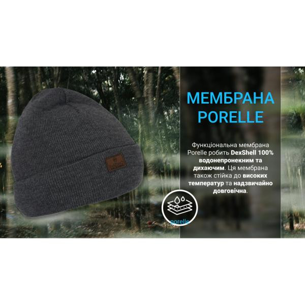 Buy Waterproof hat dexhell, OneSize (56-58 cm), graphite gray