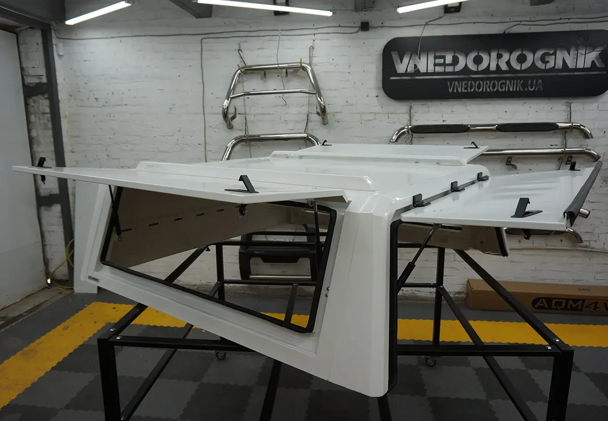 Купити Кунг сталевий на Isuzu D-Max 2021+ Getlander Carakurt