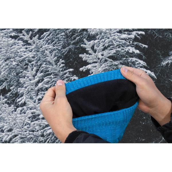 Buy DEXShell Heathered Rib Knit Beanie, Onesize (56-58 cm), blue waterproof hat