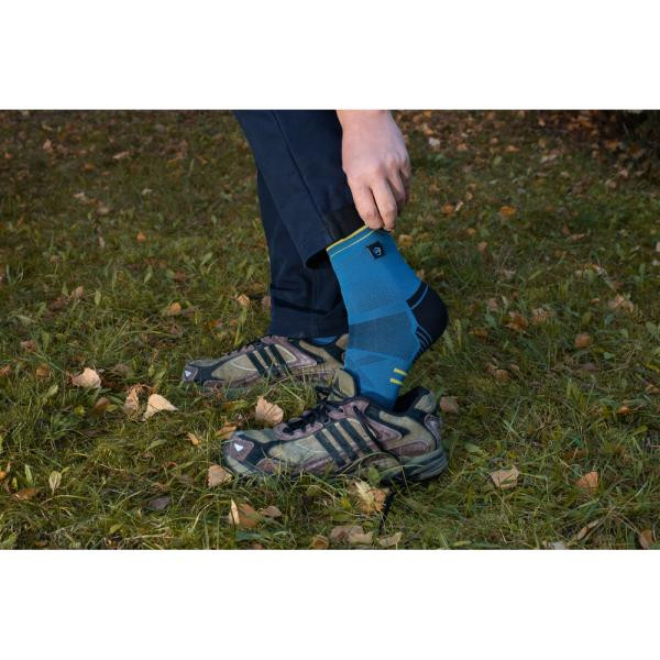 Купить Шкарпетки водонепроникні Dexshell Running Lite 2.0 Socks, темно-блакитні, розмір S (36-38)