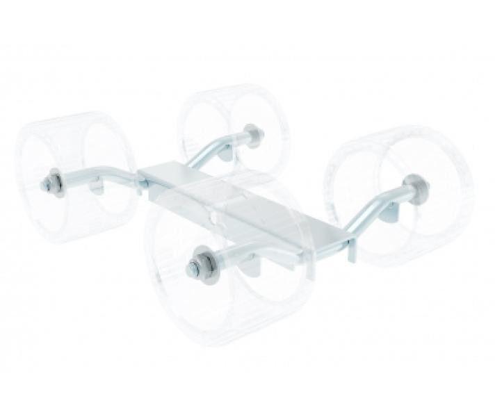 Buy 4-roller bracket Ø = 15 mm Domar Italy (1101142404)