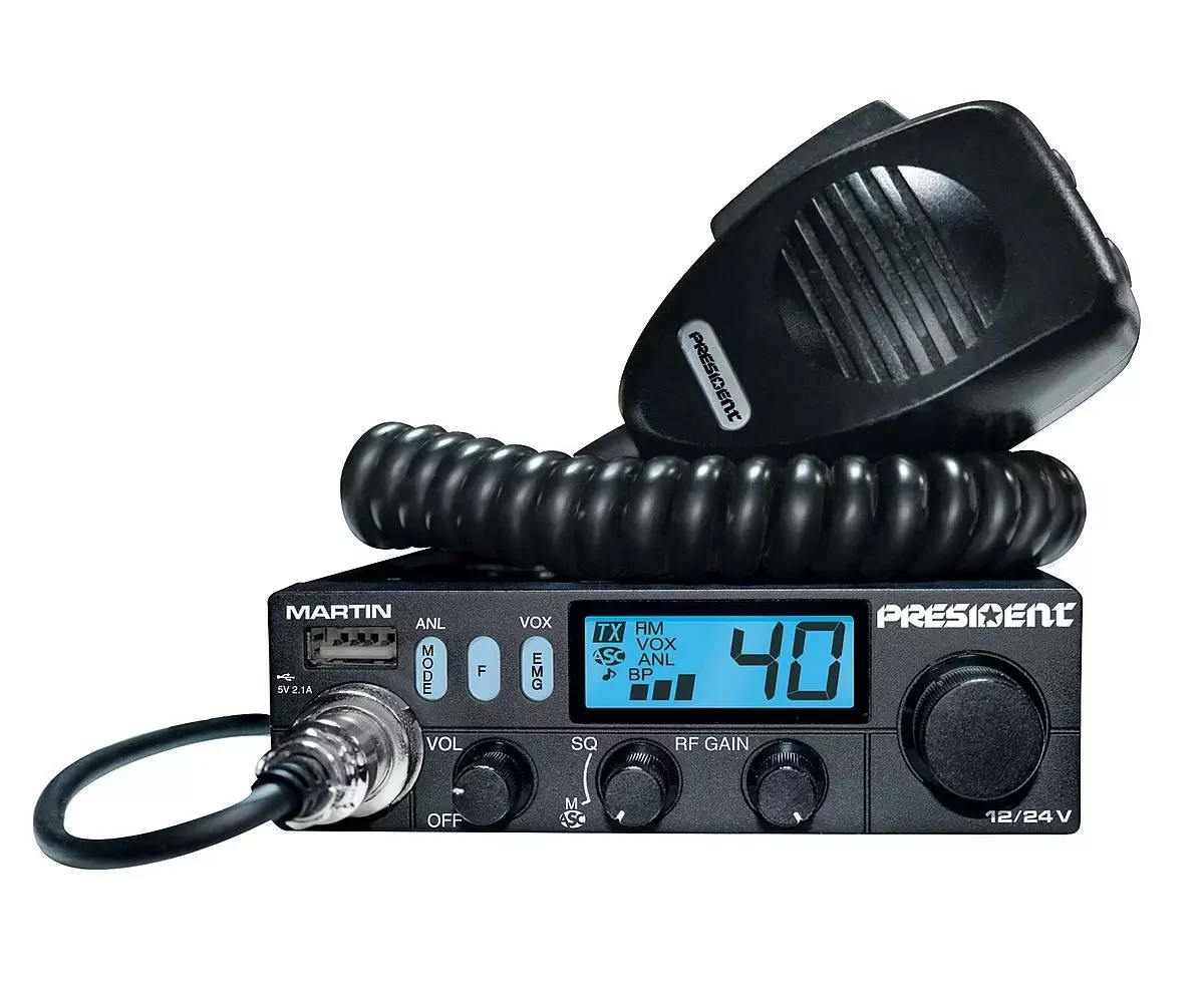 Купити Радіостанція President Martin ASC AM/FM TXPR218