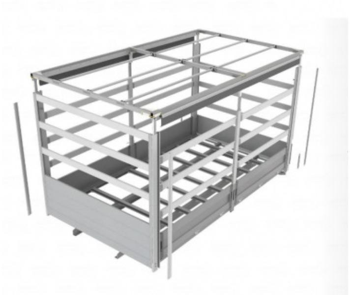 Buy Bill platform with awning structure without plywood aluminum Poland (Plat-3)