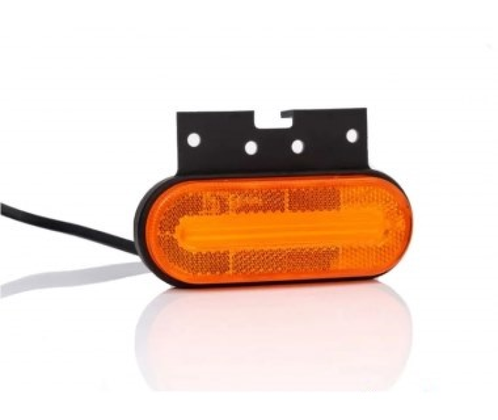 Купити Габаритний ліхтар для вантажівок жовтий з кронштейном, Fristom Fristom LED (2406100328)
