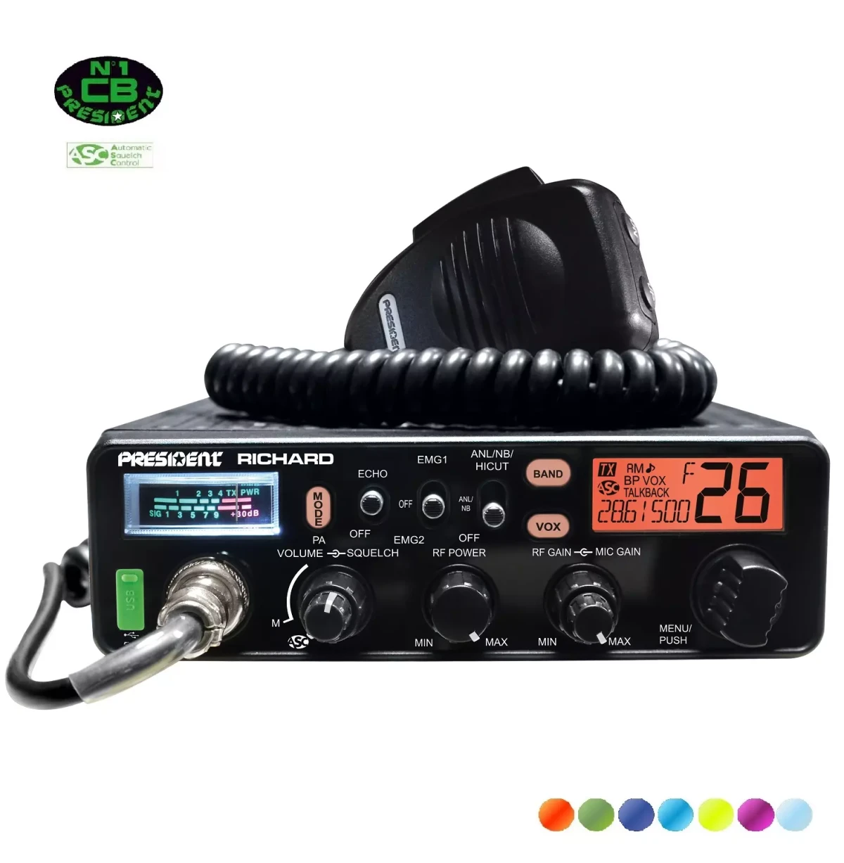 Buy President Richard TXUS034 radio station