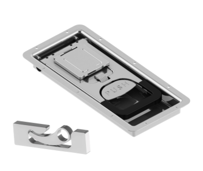 Buy The van lock is cut, 246x121.5mm, Ø16,5mm zinc Turkey (1305316040)