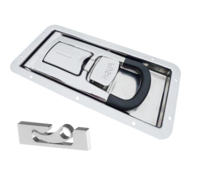 Купити Замок для фургона врізний, 318х152мм, Ø16,5мм Нерж Польща (1305416043)