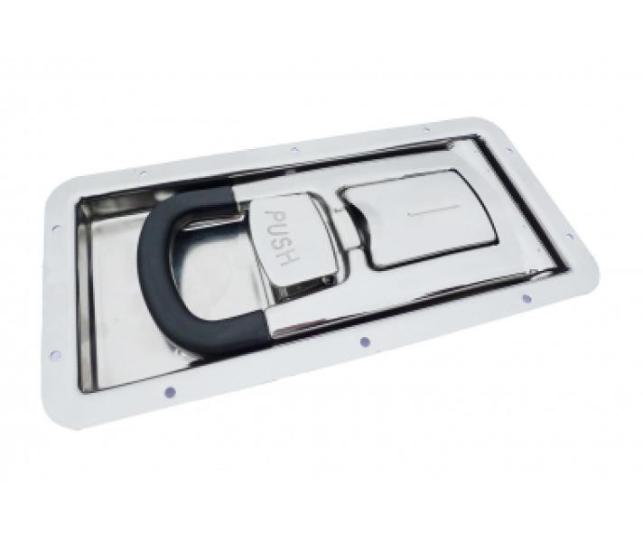 Купити Замок для фургона врізний, 318х152мм, Ø16,5мм Нерж Польща (1305416043)