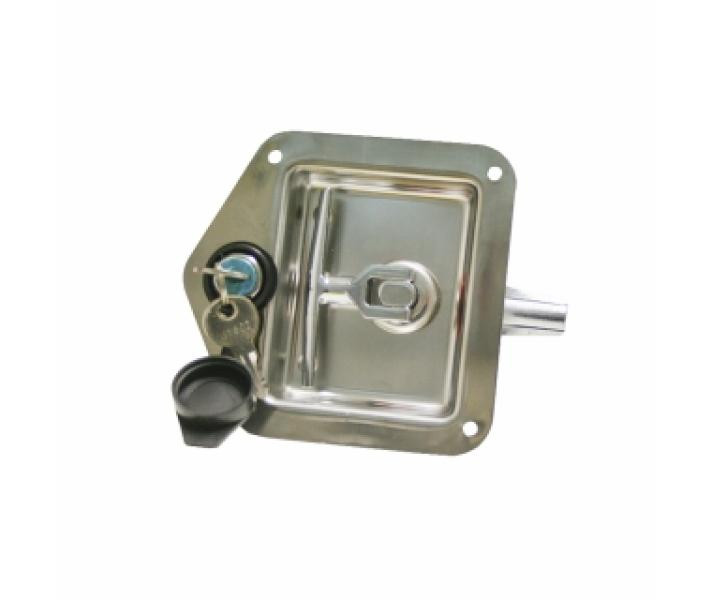 Купить Замок для фургона та інструментального ящика врізний, 124х121мм Нерж Польща (1401403300)