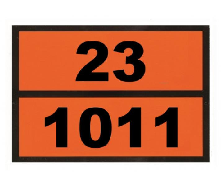 Купити Інформаційна табличка ADR "Бутан 23-1011" Bicma Bicma Цинк Італія (2602991113)