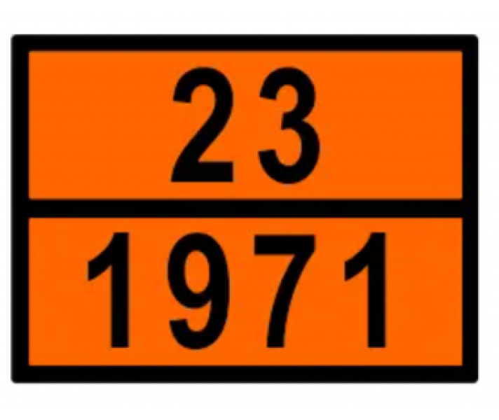 Купить Інформаційна табличка ADR "Газ природний 23-1971" Bicma Bicma Цинк Італія (2602991106)