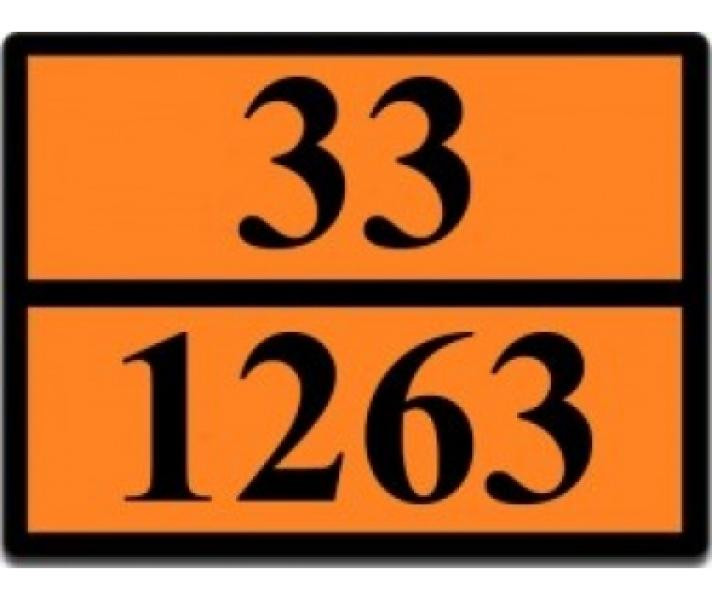 Buy ADR Information Sign "Paints 33-1263" Bicma Bicma Zinc Italy (2602991750)