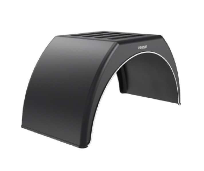 Buy Wing plastic on a trailer with a white strip Domar DK3120, B = 510 mm Domar plastic Italy (DK3120)