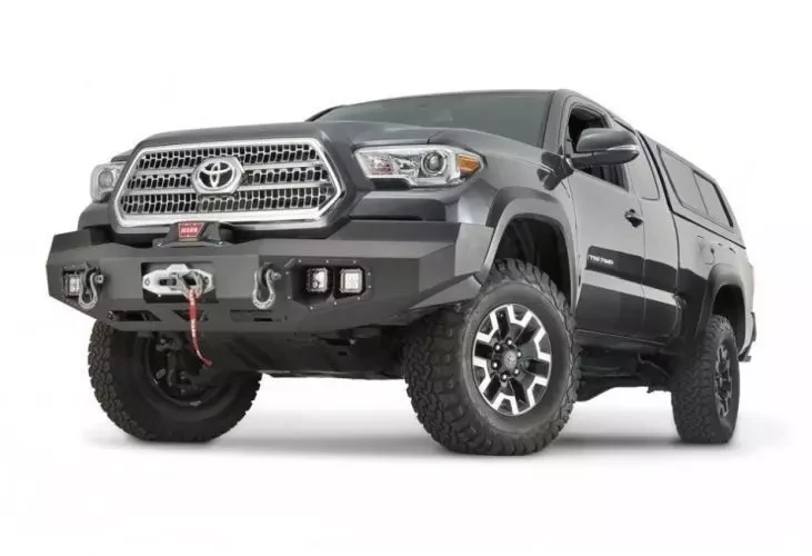 Buy Front bumper Warn Ascent for Toyota Tacoma 2016-2017 97684