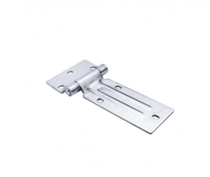 Купити Петля бічних дверей фургона і напівпричепа в зборі 165х58х4,8 мм Нерж Польща (1603416250)