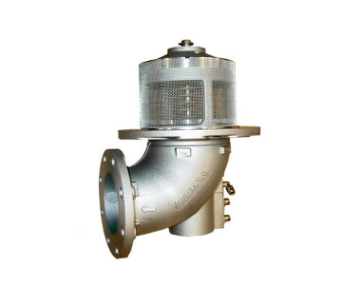 Buy Pneumatic bottom valve 4 "for gas trucks (DN100) Staining aluminum aluminum (1227023221)