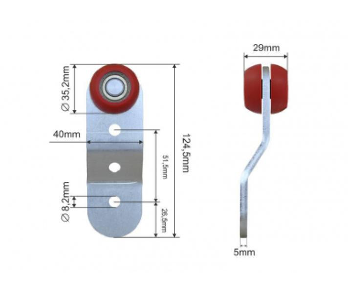 Buy Land Curtain Roller Ø35,2X29X124,5 KOGEL-KRONON Zinc Poland (1804324311)