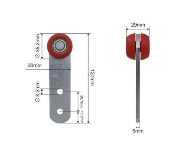 Buy Land Curtain Roller Ø35,2X29X127 Zinc Poland (1804324294)