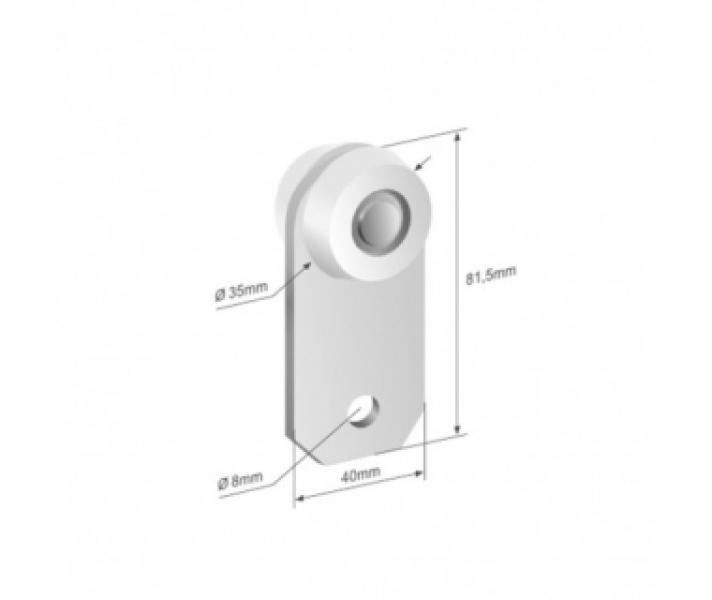 Buy Land Curtain Roller Ø35,2X29X81,5 KOGEL Zinc Poland (1804324288)