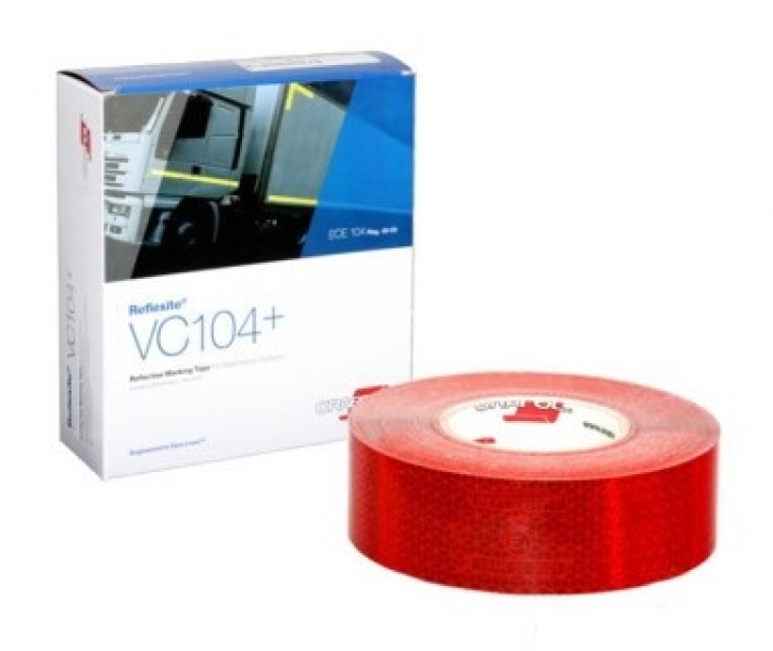 Buy Reflective tape for solid surface (red) ORAFOL VC104+ ORAFOL RED (2500900001)