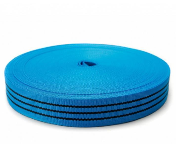 Купити Стрічка стяжного ременя (бухта 50м), 40мм ПВХ 40 мм Голуба (1204938122)