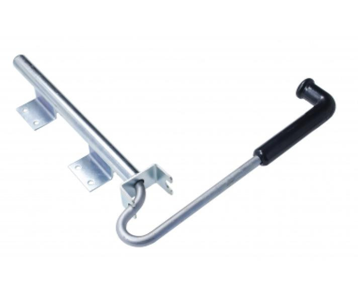 Купить Фіксатор поворотний задніх дверей фургона, причепа L=410мм Комтранс Цинк Україна (1502300121)