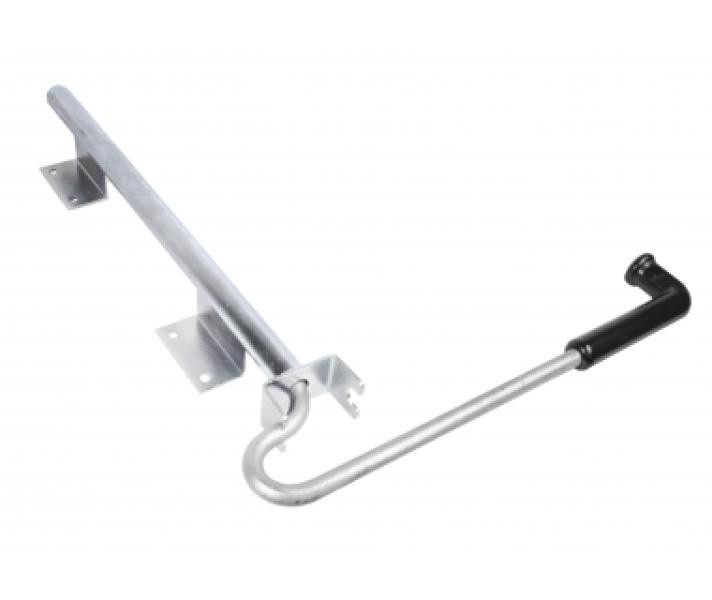 Купити Фіксатор поворотний задніх дверей фургона, причепа L=537мм Комтранс Цинк Україна (1502300120)
