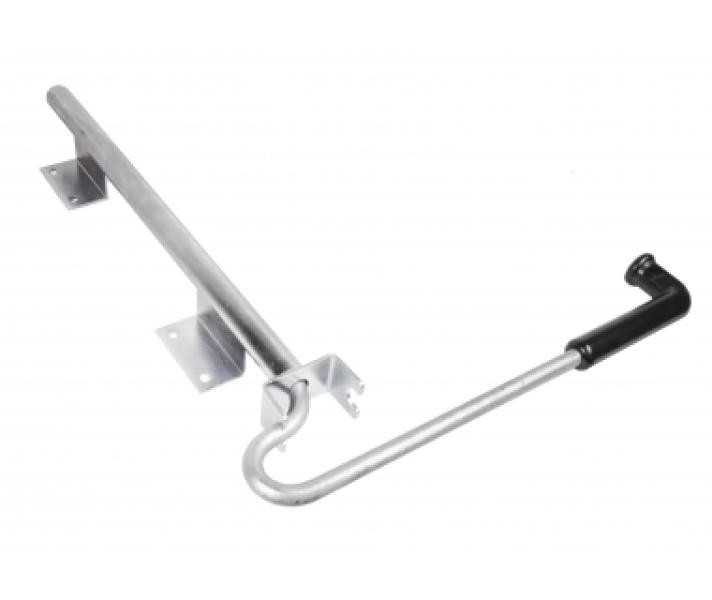 Купити Фіксатор поворотний задніх дверей фургона, причепа L=537мм Комтранс Цинк Україна (1502300120)