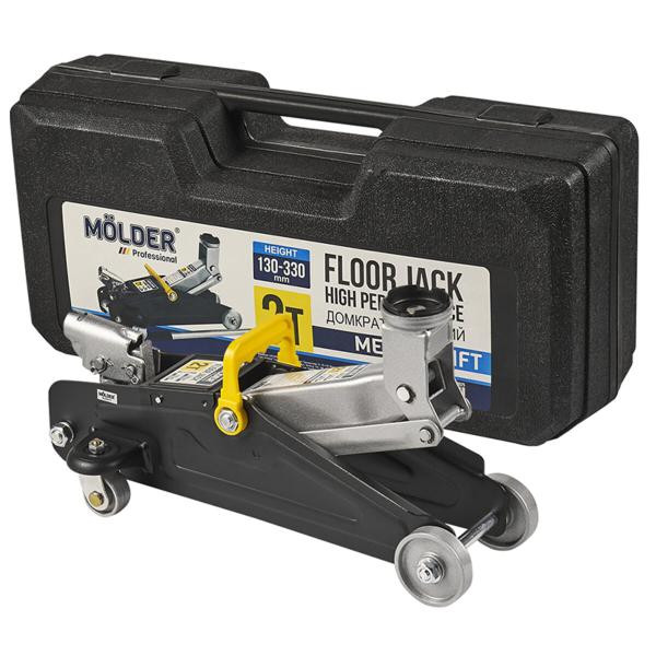 Buy Jack Hydraulic Put Molder 2t 130-330mm Plastic Case 7kg