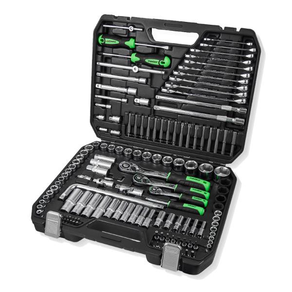 Купити Професійний набір інструментів в кейсі Winso Pro 1/2", 1/4", 3/8" 72T, CR-V, 147од.