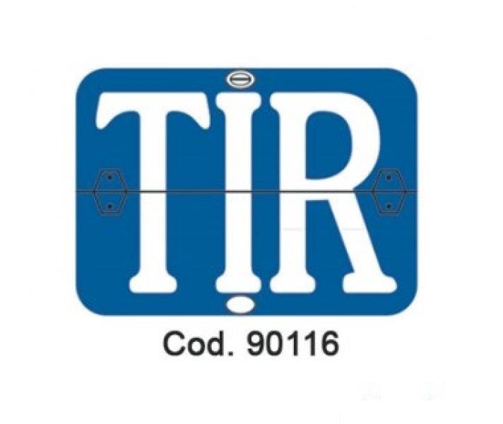Buy Information Sign "Tir" Bicma Aluminum Italy (2602990116)