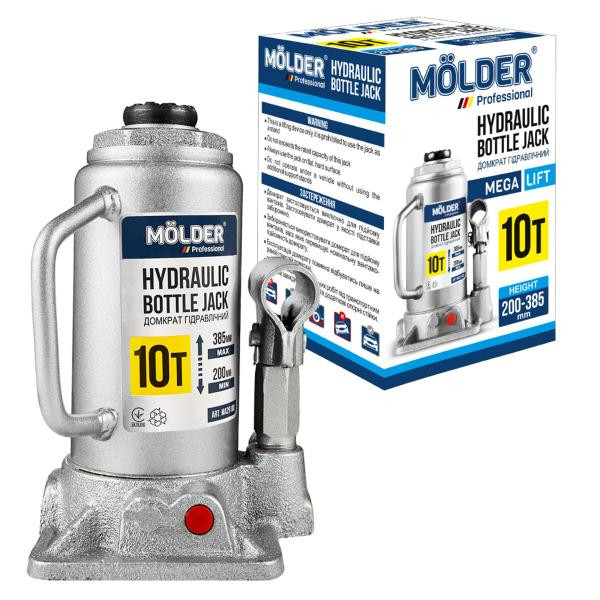 Buy Jack hydraulic bottle molder 10t 200-385mm