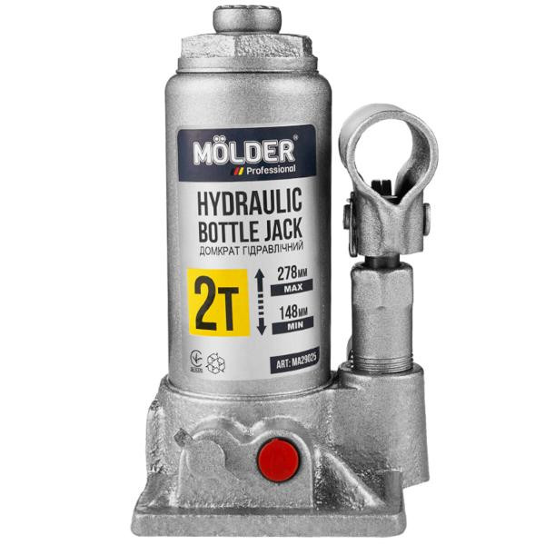 Buy Jack hydraulic bottle molder 2t 148-278mm in the case