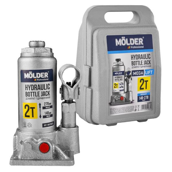 Buy Jack hydraulic bottle molder 2t 148-278mm in the case