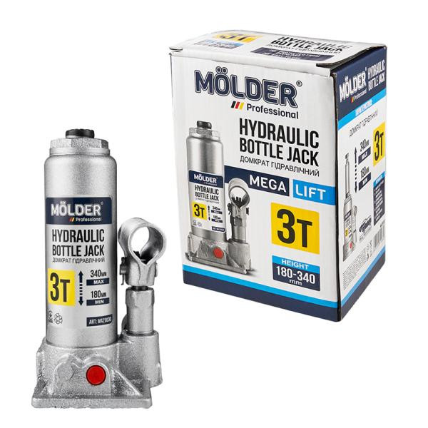 Buy Jack hydraulic bottle molder 3t 180-340mm