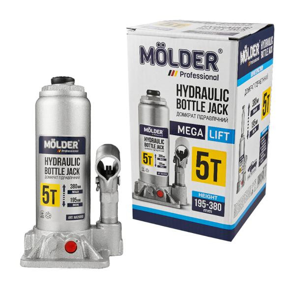 Buy Jack hydraulic bottle molder 5t 195-380mm