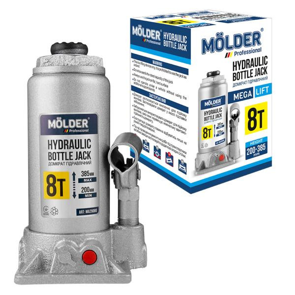 Buy Jack hydraulic bottle molder 8t 200-385mm