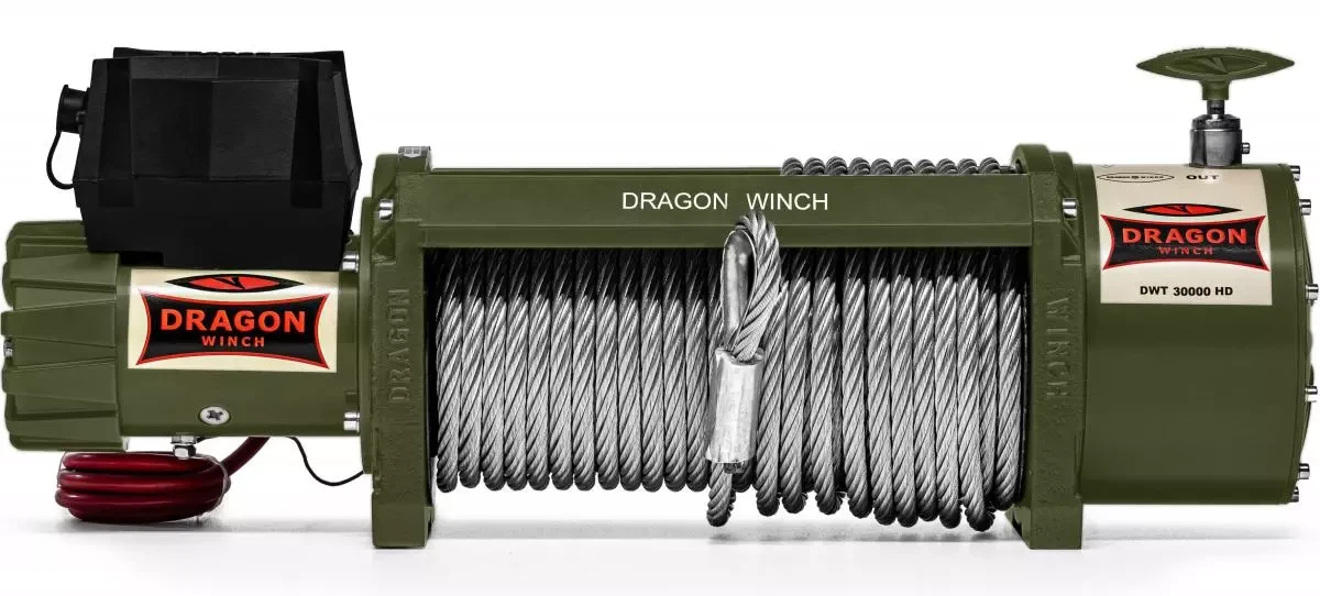 Купити Лебідка електрична Dragon Winch DWT 30000 HD 24 V