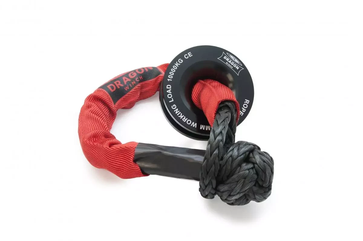 Купити Комплект м'яка синтетична скоба з блоком Dragon Winch