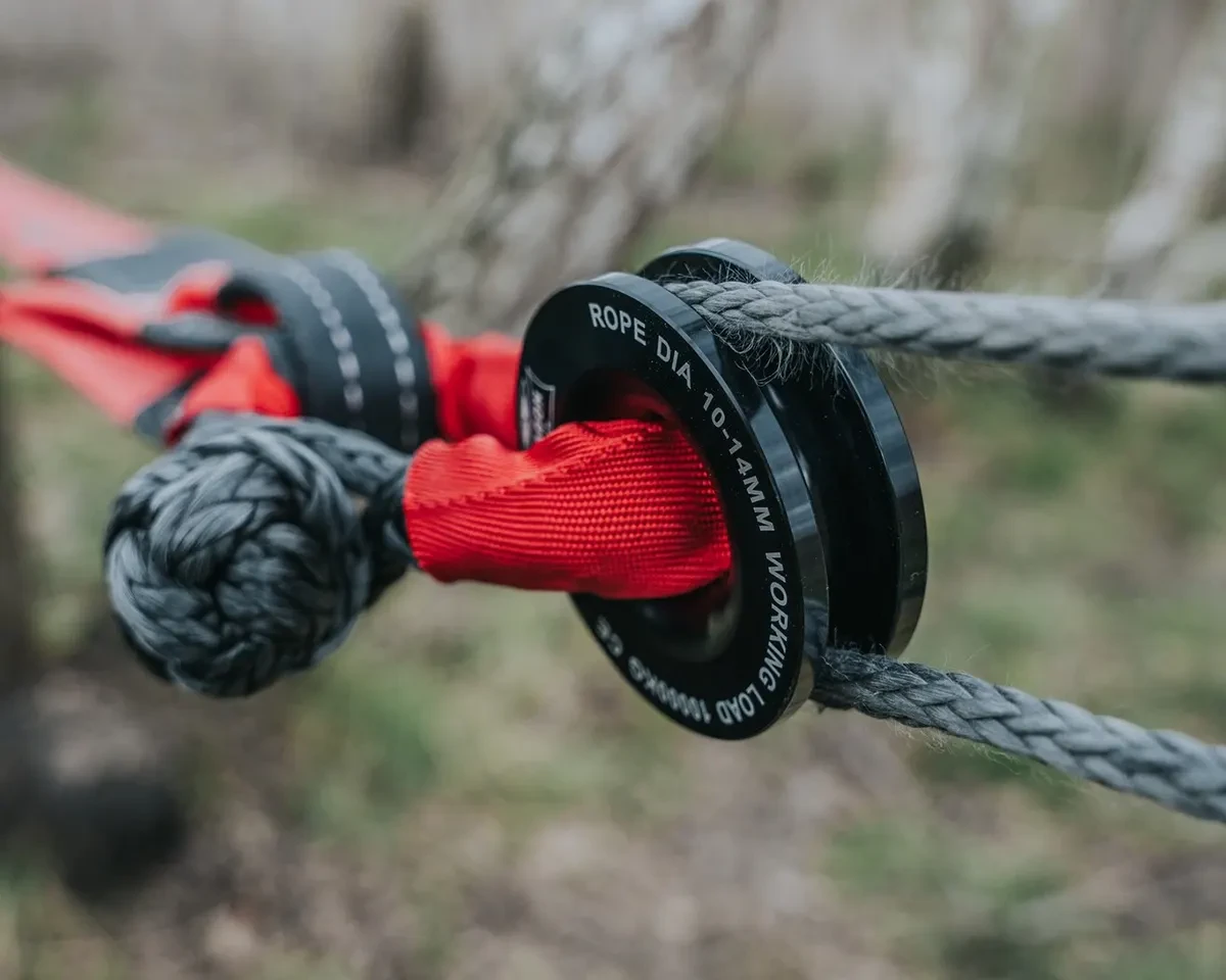 Купити Комплект м'яка синтетична скоба з блоком Dragon Winch