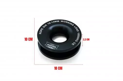 Купити Комплект м'яка синтетична скоба з блоком Dragon Winch