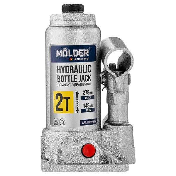 Buy Jack hydraulic bottle molder 2t 148-278mm