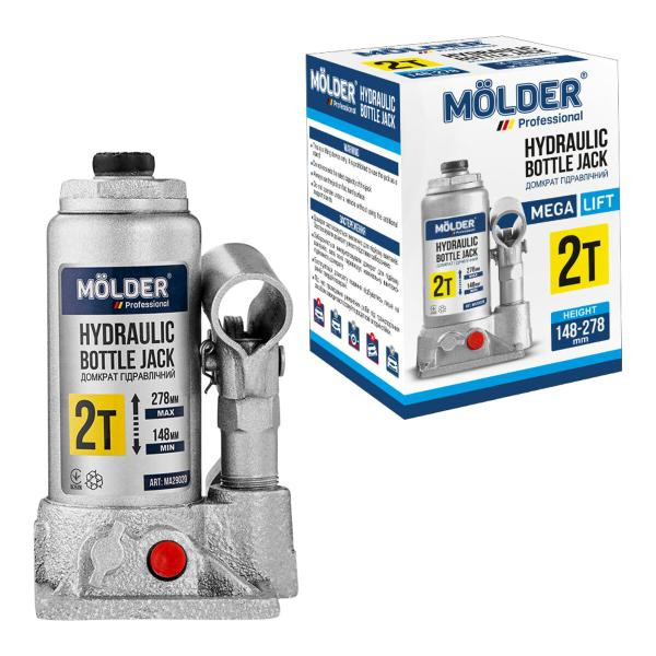 Buy Jack hydraulic bottle molder 2t 148-278mm